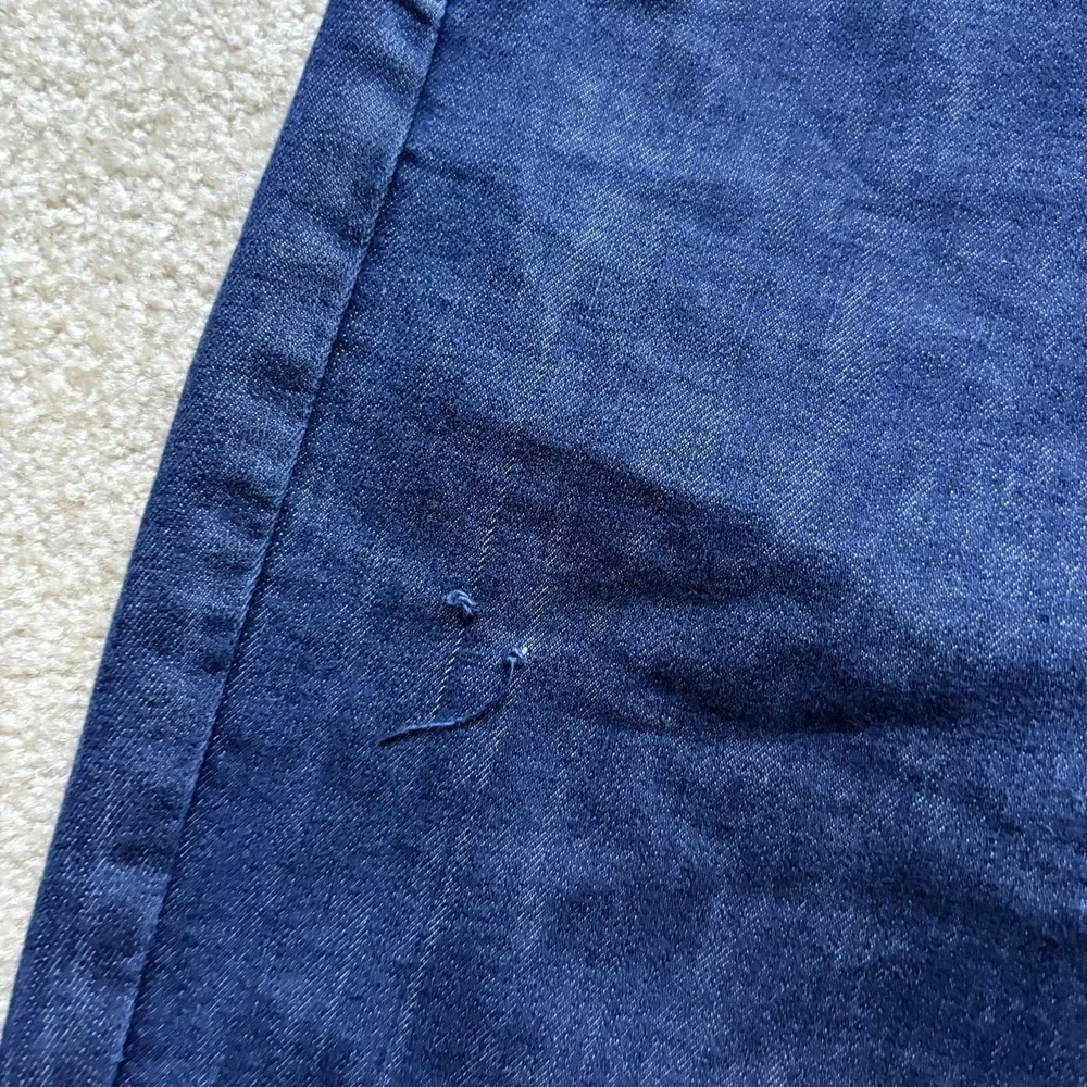 Patagonia Jeans Womens 33x28.5 Dark‎ Wash Straight Regular Organic Cotton Denim